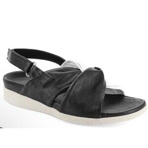 NEW STRIVE Tahiti II Orthopedic Sandal Black Leather Arch Support Womens Shoes 7